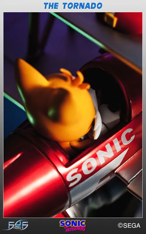 Sonic the Hedgehog 2 - The Tornado Sonic the Hedgehog & Tails Statueㅤ – First 4 Figures – ActionFigure Brasil