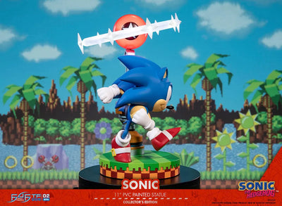 Sonic the Hedgehog (Collector Edition) – First 4 Figures – ActionFigure Brasil — com base expositora