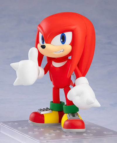 Sonic the Hedgehog - Knuckles the Echidna - Nendoroid #2179 (Good Smile Company)ㅤ – Good Smile Company – ActionFigure Brasil — ângulo diferente
