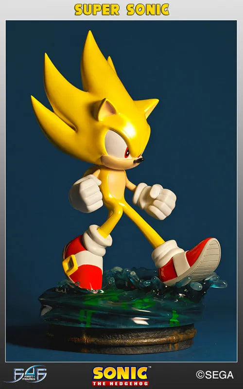 Sonic the Hedgehog - Modern Super Sonic Statueㅤ – First 4 Figures – ActionFigure Brasil