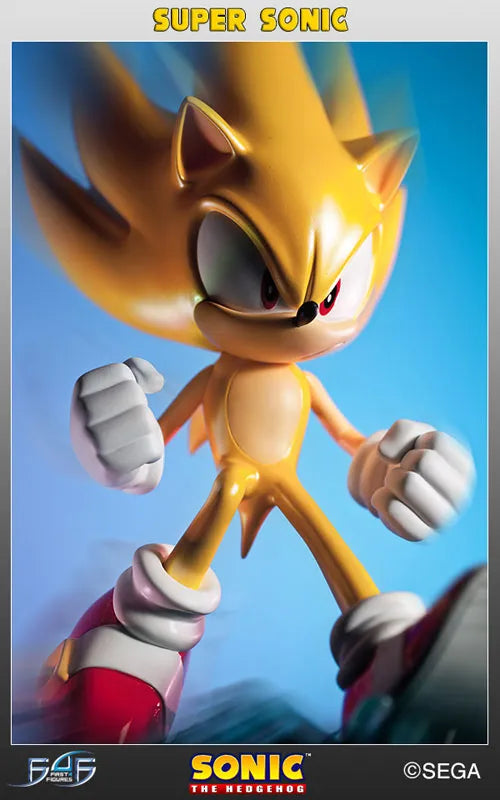Sonic the Hedgehog - Modern Super Sonic Statueㅤ – First 4 Figures – ActionFigure Brasil