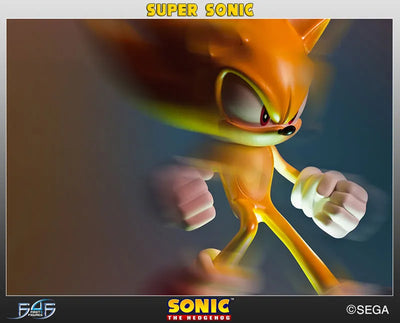 Sonic the Hedgehog - Modern Super Sonic Statueㅤ – First 4 Figures – ActionFigure Brasil — detalhe do produto
