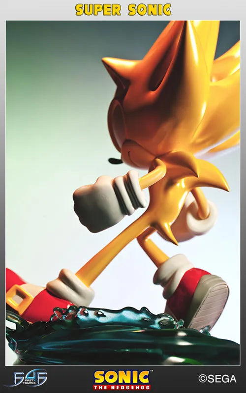 Sonic the Hedgehog - Modern Super Sonic Statueㅤ – First 4 Figures – ActionFigure Brasil