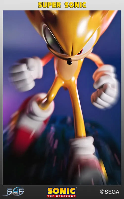 Sonic the Hedgehog - Modern Super Sonic Statueㅤ – First 4 Figures – ActionFigure Brasil