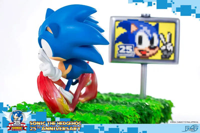 Sonic the Hedgehog - Sonic 25th Anniversary Statueㅤ – First 4 Figures – ActionFigure Brasil — embalagem