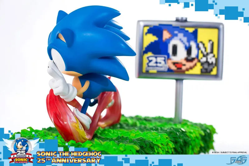 Sonic the Hedgehog - Sonic 25th Anniversary Statueㅤ – First 4 Figures – ActionFigure Brasil