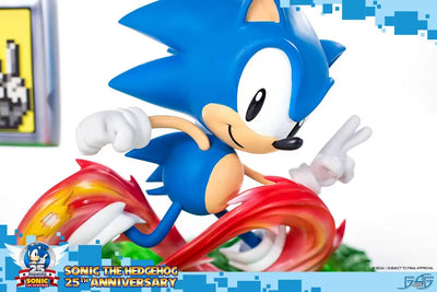 Sonic the Hedgehog - Sonic 25th Anniversary Statueㅤ – First 4 Figures – ActionFigure Brasil — ambientada