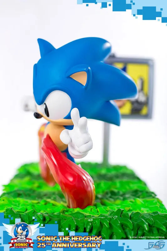 Sonic the Hedgehog - Sonic 25th Anniversary Statueㅤ – First 4 Figures – ActionFigure Brasil