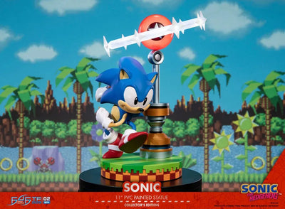 Sonic the Hedgehog - Sonic - Collector Edition (First 4 Figures)ㅤ – First 4 Figures – ActionFigure Brasil — ângulo diferente