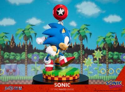 Sonic the Hedgehog - Sonic (First 4 Figures)ㅤ – First 4 Figures – ActionFigure Brasil — ângulo diferente