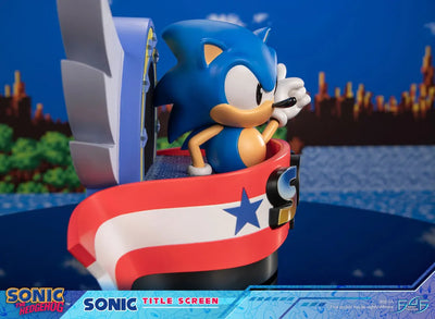 Sonic Title Screen - LIMITED EDITION – First 4 Figures – ActionFigure Brasil — ângulo diferente