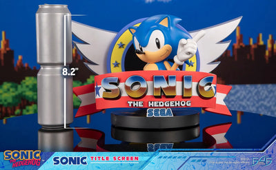 Sonic Title Screen - LIMITED EDITION – First 4 Figures – ActionFigure Brasil — embalagem