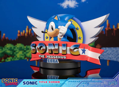 Sonic Title Screen - LIMITED EDITION – First 4 Figures – ActionFigure Brasil — iluminação de estúdio