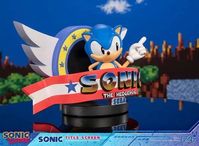 Sonic Title Screen - LIMITED EDITION – First 4 Figures – ActionFigure Brasil — close