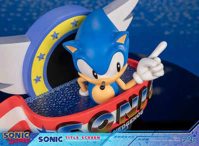 Sonic Title Screen - LIMITED EDITION – First 4 Figures – ActionFigure Brasil — ambientada