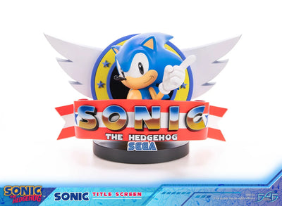 Sonic Title Screen - LIMITED EDITION – First 4 Figures – ActionFigure Brasil — com base expositora