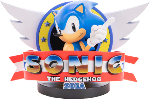 Sonic Title Screen - LIMITED EDITION – First 4 Figures – ActionFigure Brasil
