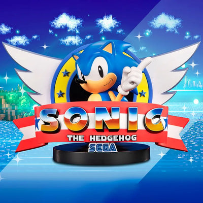 Sonic Title Screen - LIMITED EDITION – First 4 Figures – ActionFigure Brasil — ângulo diferente