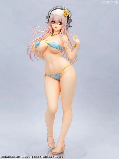 SoniComi (Super Sonico) - Sonico - 1/4.5 - Summer Vacation ver. - 2025 Re-release (Orchid Seed)ㅤ – Orchid Seed – ActionFigureBrasil — ângulo diferente