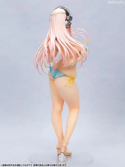 SoniComi (Super Sonico) - Sonico - 1/4.5 - Summer Vacation ver. - 2025 Re-release (Orchid Seed)ㅤ – Orchid Seed – ActionFigure Brasil — ângulo diferente