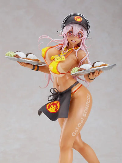 SoniComi (Super Sonico) - Sonico - 1/6 - Bikini Waitress Ver. (Max Factory)ㅤ – Max Factory – ActionFigureBrasil — ambientada