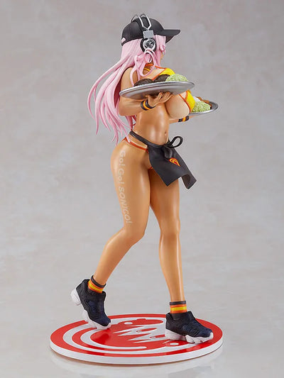 SoniComi (Super Sonico) - Sonico - 1/6 - Bikini Waitress Ver. (Max Factory)ㅤ – Max Factory – ActionFigure Brasil — com base expositora