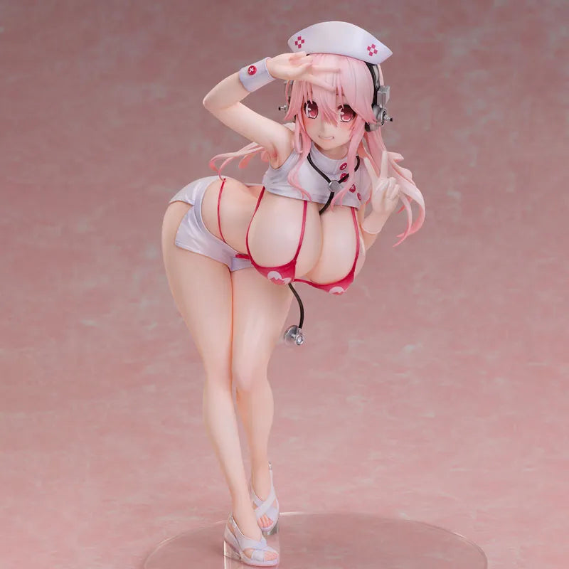 SoniComi (Super Sonico) - Sonico - 1/6 - Nurse Bikini ver. (Union Creative International Ltd)ㅤ – Union Creative – ActionFigureBrasil