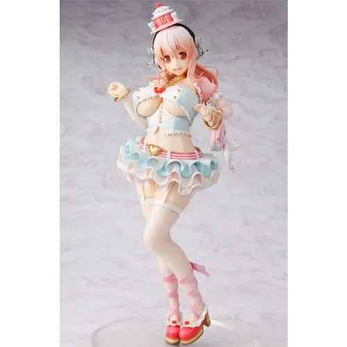 SoniComi (Super Sonico) - Sonico - 1/7 - Birthday Party Ver.ㅤ – ASCII Media Works – ActionFigure Brasil