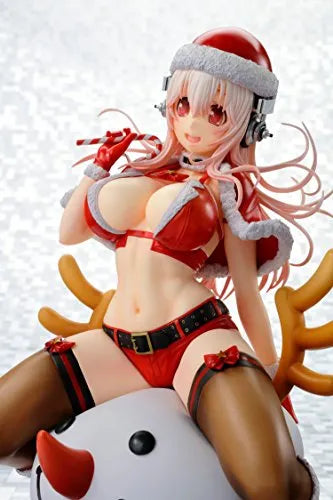 SoniComi (Super Sonico) - Sonico - 1/7 - Christmas ver. (Vertex)ㅤ – Vertex – ActionFigureBrasil — com base expositora