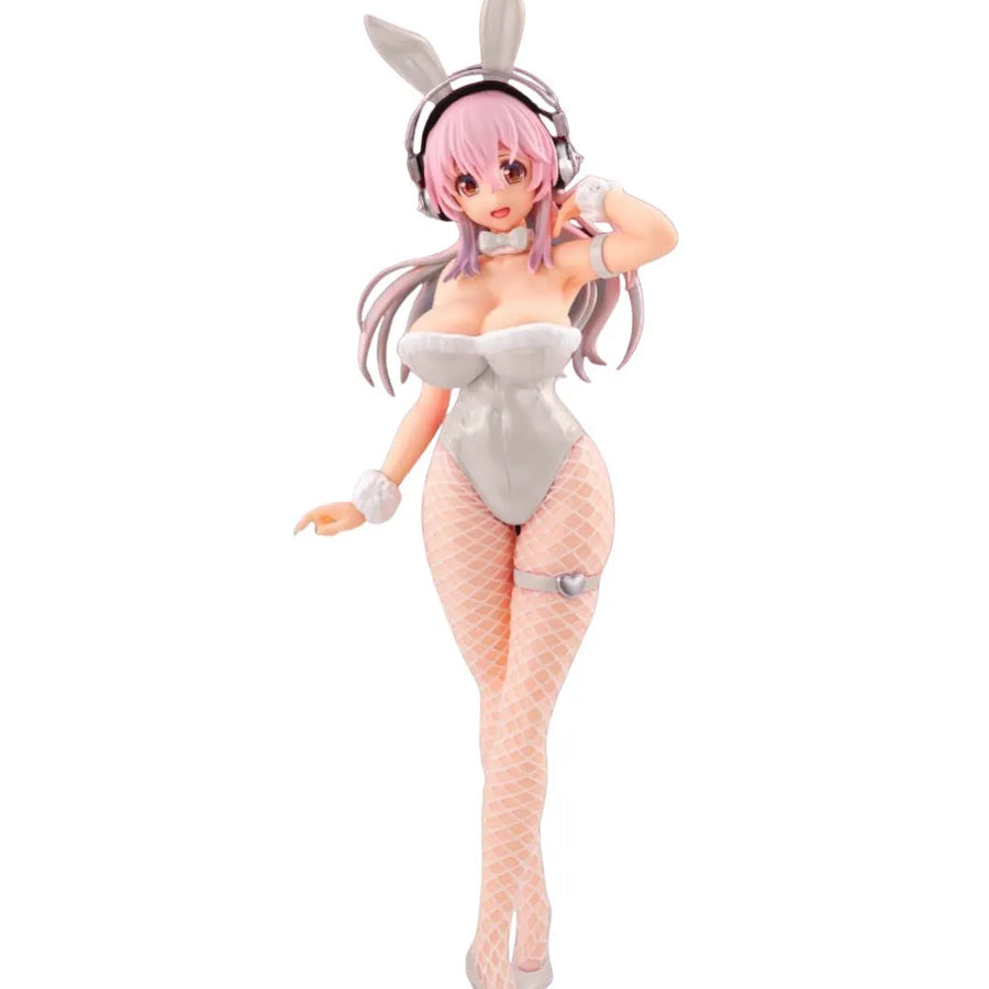 SoniComi (Super Sonico) - Sonico - BiCute Bunnies - Pearl White ver. (FuRyu)ㅤ – FuRyu as Manufacturer – ActionFigureBrasil