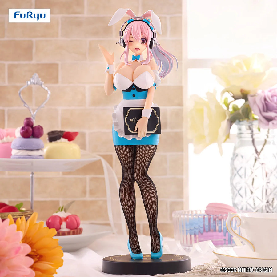 SoniComi (Super Sonico) - Sonico - BiCute Bunnies - Waitress Light Blue ver. (FuRyu)ㅤ – FuRyu – ActionFigure Brasil