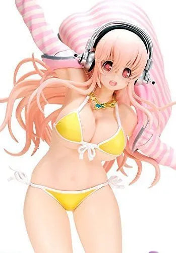 SoniComi (Super Sonico) - Sonico - CharaGumin - 1/8 - Moamoa Parka Swimsuit ver.ㅤ – Volks – ActionFigure Brasil — ângulo diferente