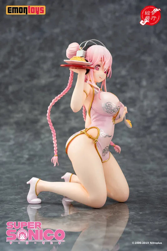 SoniComi (Super Sonico) - Sonico - China Dress Statue Series - 1/7 - China Dress Ver. (Emontoys)ㅤ – Emontoys – ActionFigureBrasil