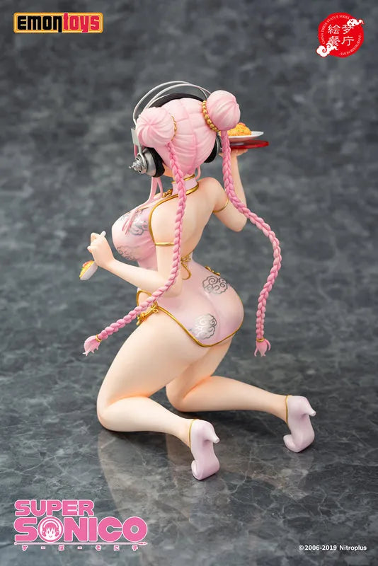 SoniComi (Super Sonico) - Sonico - China Dress Statue Series - 1/7 - China Dress Ver. (Emontoys)ㅤ – Emontoys – ActionFigureBrasil