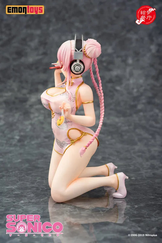 SoniComi (Super Sonico) - Sonico - China Dress Statue Series - 1/7 - China Dress Ver. (Emontoys)ㅤ – Emontoys – ActionFigureBrasil