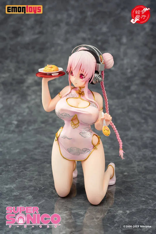 SoniComi (Super Sonico) - Sonico - China Dress Statue Series - 1/7 - China Dress Ver. (Emontoys)ㅤ – Emontoys – ActionFigureBrasil