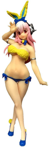 SoniComi (Super Sonico) - Sonico - Concept Figure - Easter Bunny, Blue verㅤ – Puella Magi Madoka Magica – ActionFigureBrasil