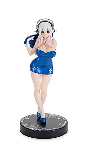 SoniComi (Super Sonico) - Sonico - Concept Figure - Holy Girl, Metallic Blueㅤ – FuRyu – ActionFigure Brasil