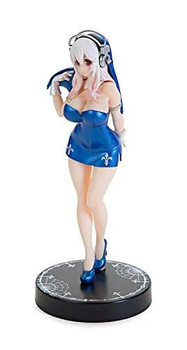 SoniComi (Super Sonico) - Sonico - Concept Figure - Holy Girl, Metallic Blueㅤ – FuRyu – ActionFigure Brasil — ângulo diferente
