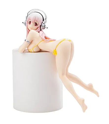 SoniComi (Super Sonico) - Sonico - Noodle Stopper Figure - Border Yellowㅤ – FuRyu – ActionFigureBrasil