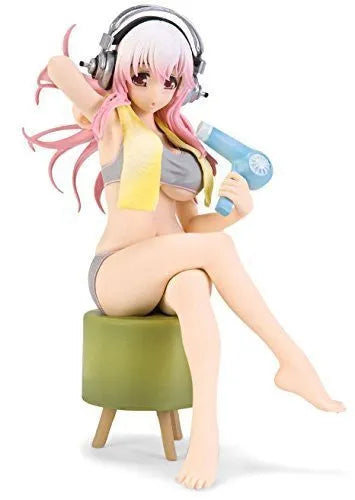 SoniComi (Super Sonico) - Sonico - Seikatsu Micchaku Shuzai Special Figure - -After Taking Bath Ver.ㅤ – FuRyu – ActionFigure Brasil