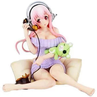 SoniComi (Super Sonico) - Sonico - Seikatsu Micchaku Shuzai Special Figure - Chatting Time verㅤ – FuRyu – ActionFigure Brasil