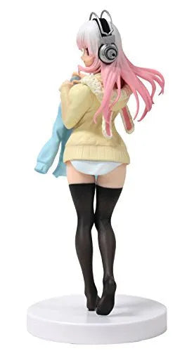 SoniComi (Super Sonico) - Sonico - Seikatsu Micchaku Shuzai Special Figure - Clothes Changing Time Ver.ㅤ – FuRyu – ActionFigure Brasil
