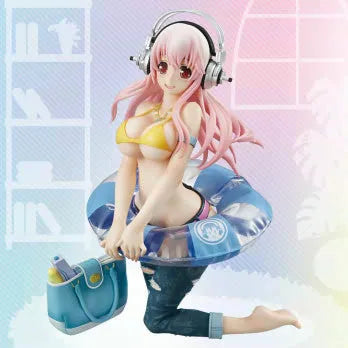 SoniComi (Super Sonico) - Sonico - Seikatsu Micchaku Shuzai Special Figure - Summer Memories ver. (FuRyu)ㅤ – FuRyu – ActionFigureBrasil