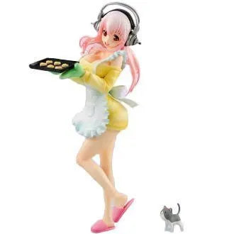 SoniComi (Super Sonico) - Sonico - Seikatsu Micchaku Shuzai Special Figure - Sweets Making Timeㅤ – FuRyu – ActionFigure Brasil