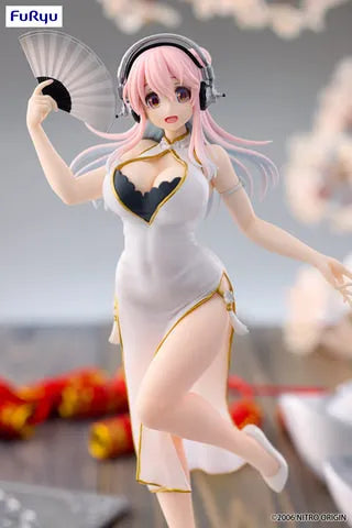 SoniComi (Super Sonico) - Sonico - Trio-Try-iT Figure - White China Dress ver. (FuRyu)ㅤ – FuRyu – ActionFigure Brasil