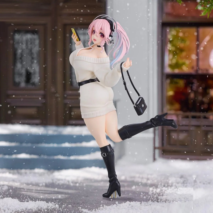 SoniComi (Super Sonico) - Sonico - Trio-Try-iT Figure - Winter Memory ver. (FuRyu)ㅤ – FuRyu – ActionFigure Brasil