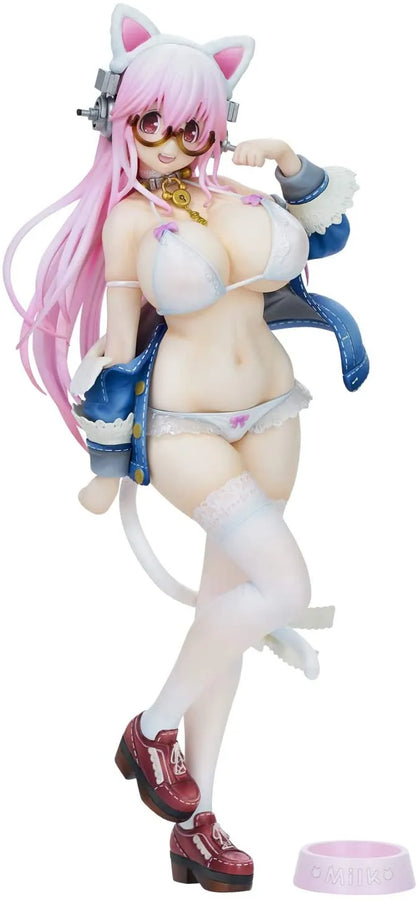 SoniComi (Super Sonico) - Sonico - White Cat Ver. - 2021 Re-release (Union Creative International Ltd)ㅤ – Union Creative – ActionFigure Brasil