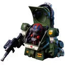 Soukou Kihei VOTOMS - ATM-09-ST Scopedog - Chirico Cuvie - Robonimo (Medicom Toy)ㅤ – Medicom Toy As Manufacturer – ActionFigure Brasil — detalhe do produto