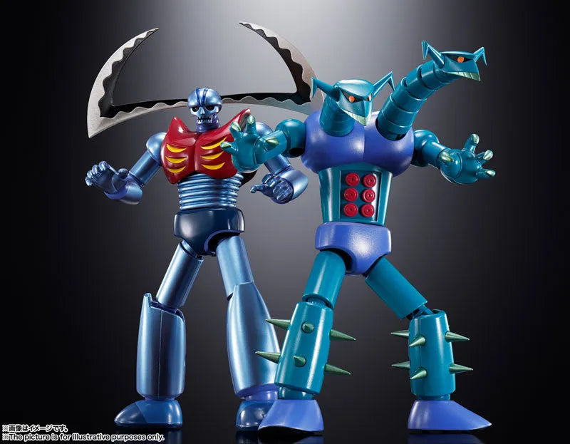 Soul of Chogokin Mechanical Beast 2pc Set GX-25R Garada K7 & GX-26R Doublas M2 